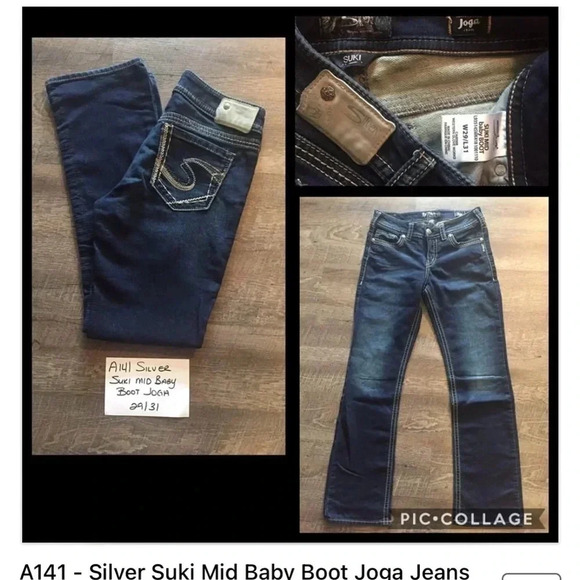 Silver Jeans Denim - Silver suki mid baby boot joga jeans